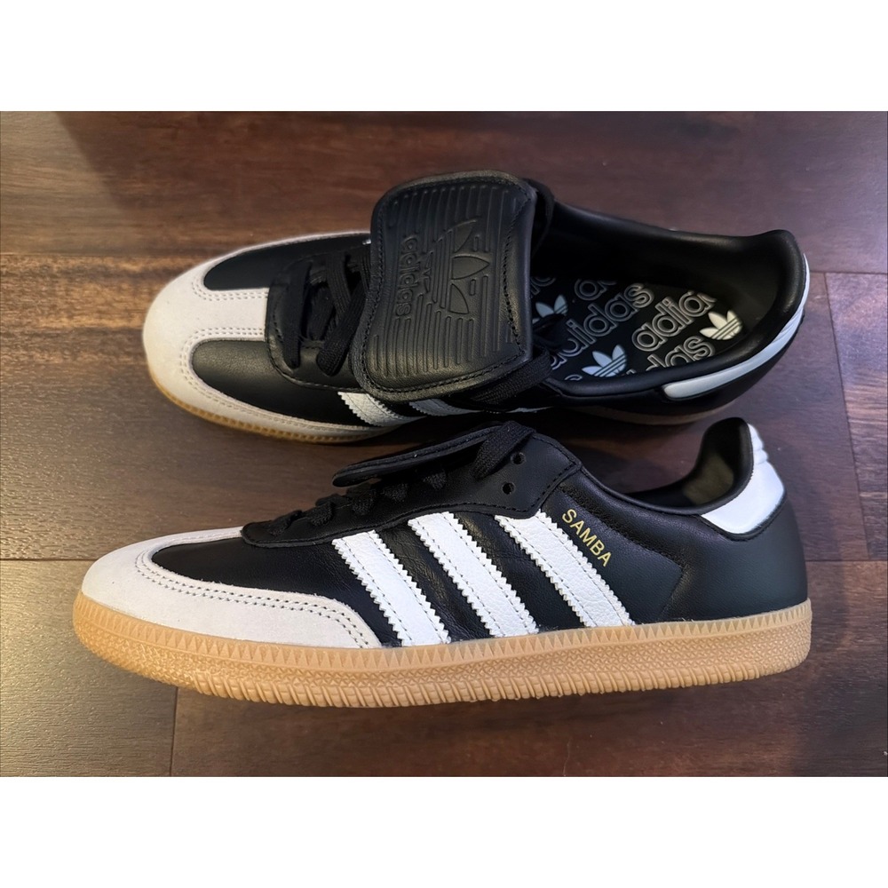 New Adidas Womens Samba LT Light Athletic Shoes Size 7.5 Black White